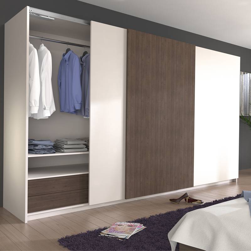 Modern Hinging sliding door bedroom wardrobe design