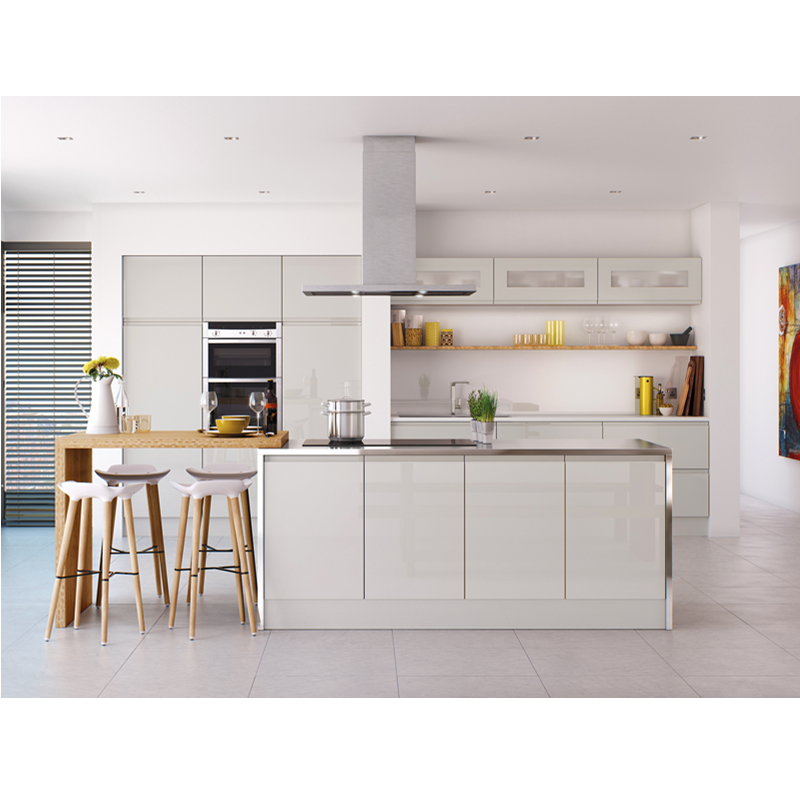 New Arrival Glass Door Kitchen Unit CK095