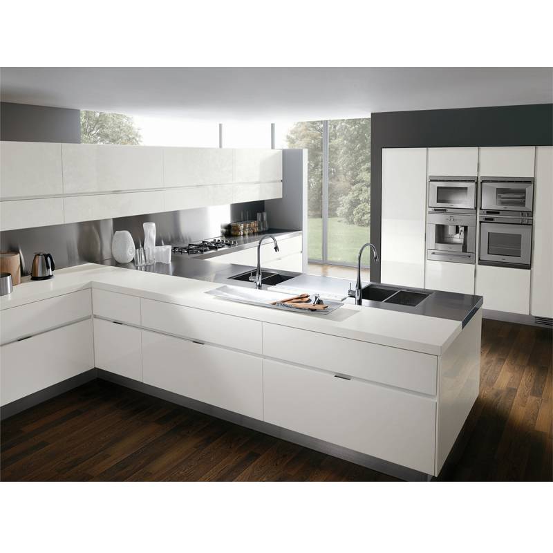 Lacquer Painted Kitchen Cabinet CK063