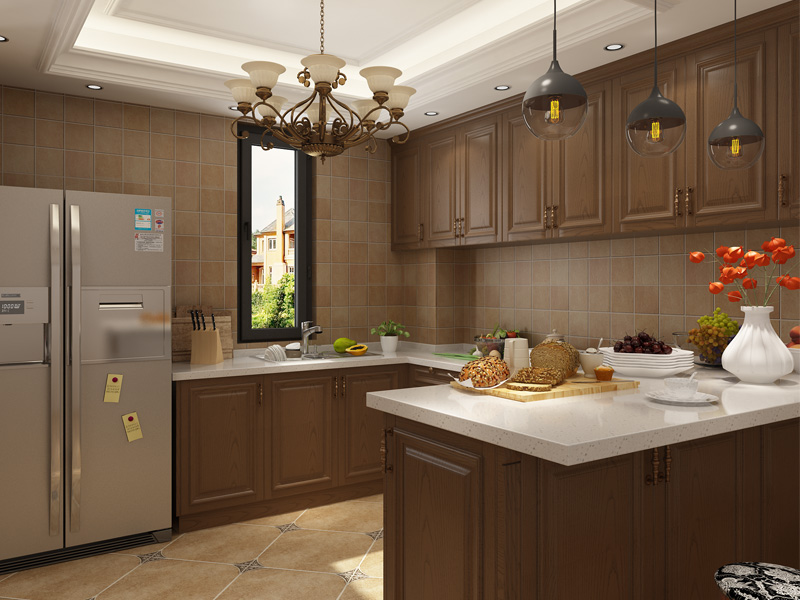 Traditional Timber Kitchen Cabinet CK164