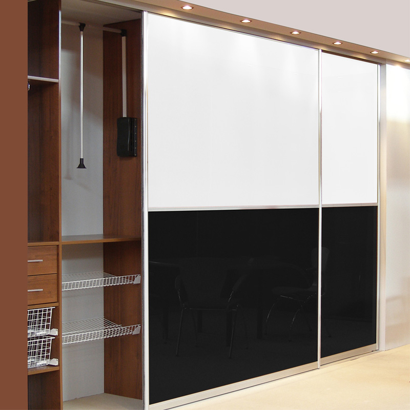 Built In Wardrobe With Basket CW079