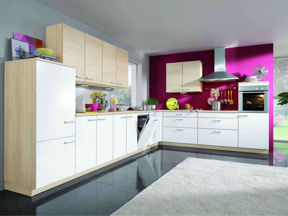 wood white kitchen 