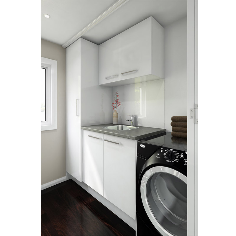 Small Apartment Laundry Cabinet CL011