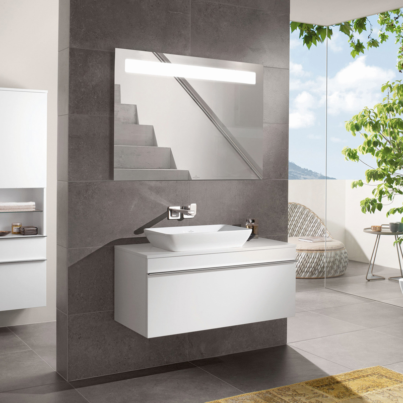 Matt White Water Proof Bath Vanity China Made CB014
