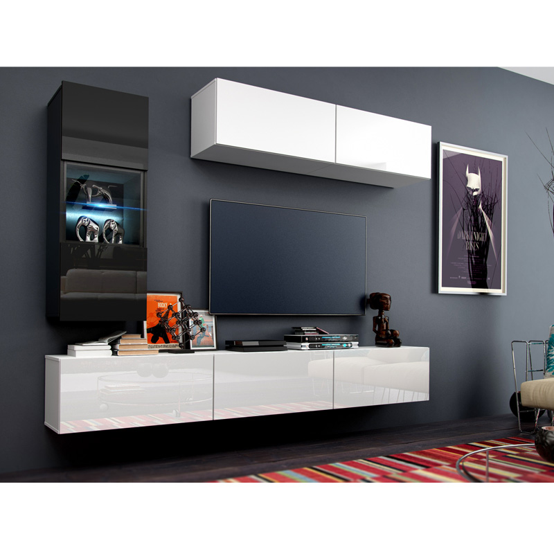 High Gloss Floating TV Cabinet CT012