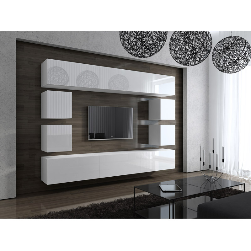 Lacquer Wall Hung Tv Unit CT022