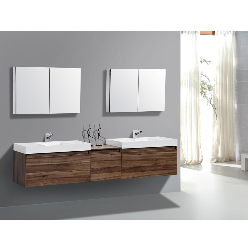 Wall mounted modular bathroom cabinet supplier for hotel CB032