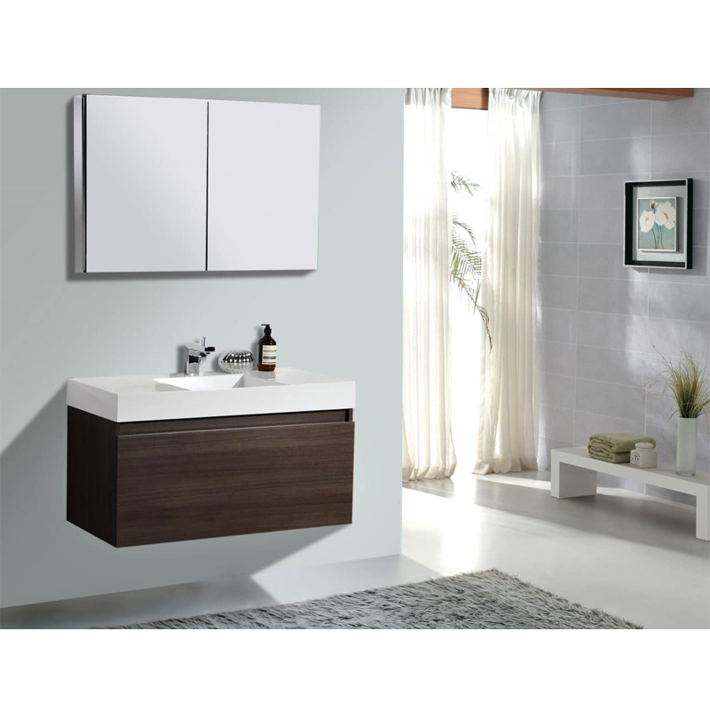Water proof ready-to-use bathroom cabinet standard size CB036