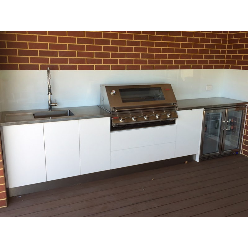 Outdoor water proof stainless steel BBQ cabinet  CQ005