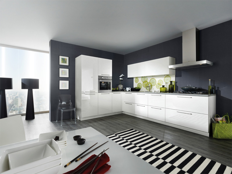 European style modern kitchen cabinet simple design CK0010