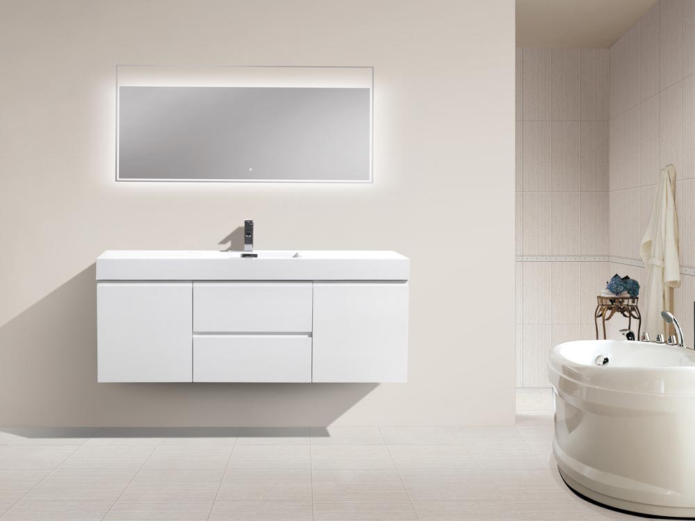 Modern style bath vanity 