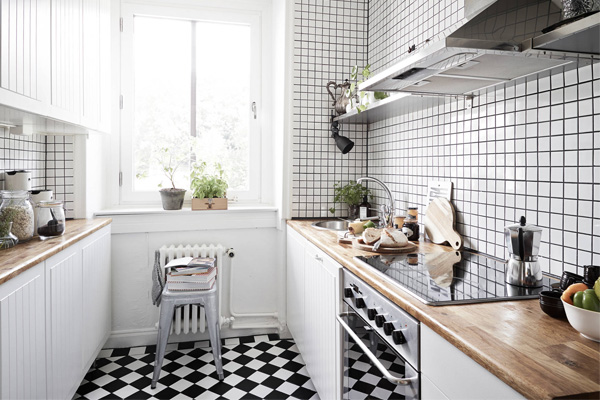 wood grain modern kitchen cabient worktop