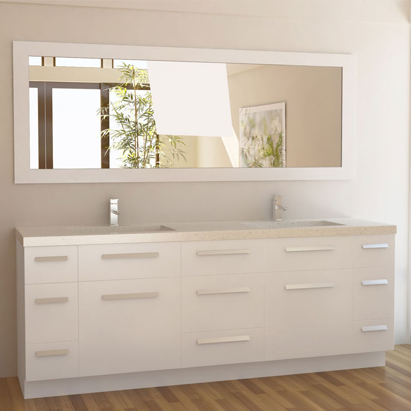 Melamine bathroom vanity cabinets CB061