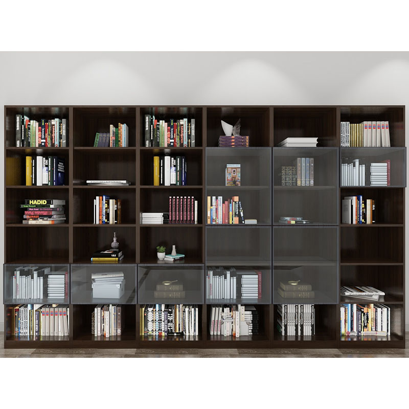 Wooden modern bookcase BCC05