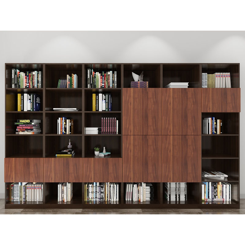 MDF built in bookcase BCC06
