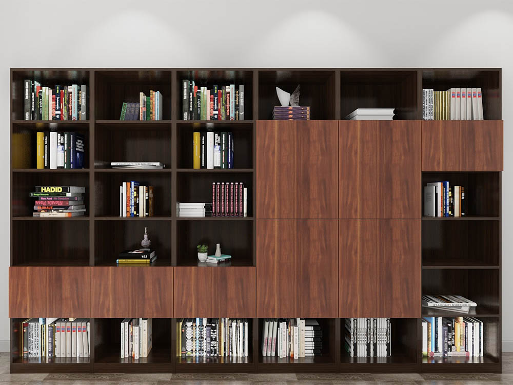 built in bookcase