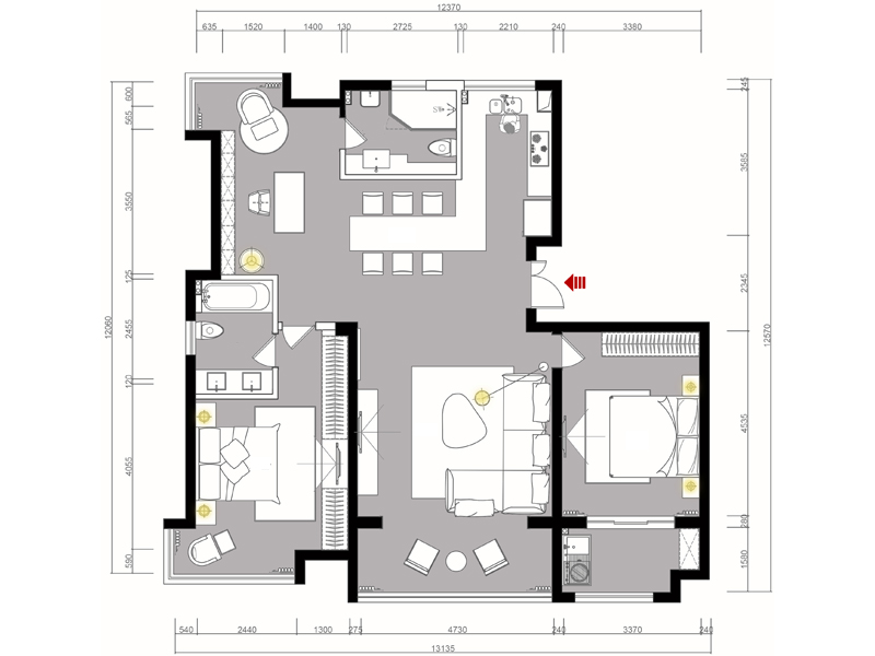 dark kitchen cabinet plan