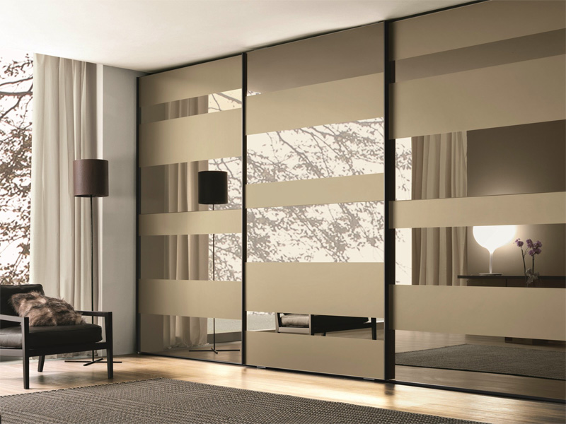 mirror sliding door